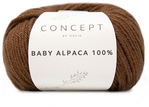 Katia Baby Alpaca 100% 509 Brown