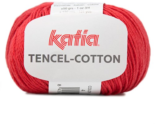 Katia Tencel-Cotton 004 Rot