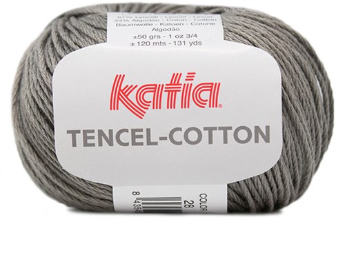 Katia Tencel-Cotton 028 Grau