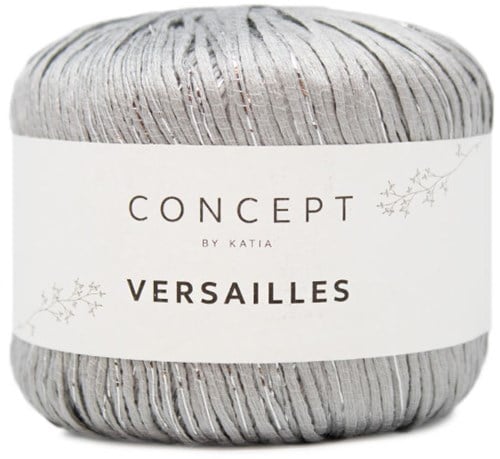 Katia Versailles 86 Silver-Pearl light grey