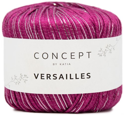 Katia Versailles 88 Silver-Pearl black berry