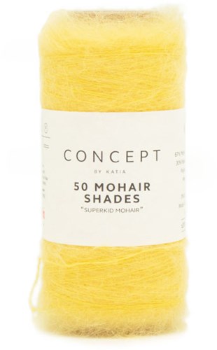 Katia 50 Mohair Shades 016 Zitronengelb