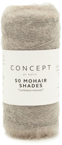 Katia 50 Mohair Shades 003 Hellgrau