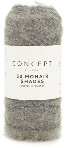 Katia 50 Mohair Shades 004 Mittelgrau