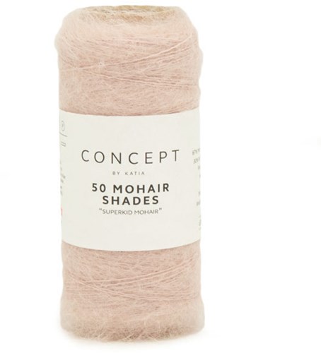 Katia 50 Mohair Shades 006 Rosé