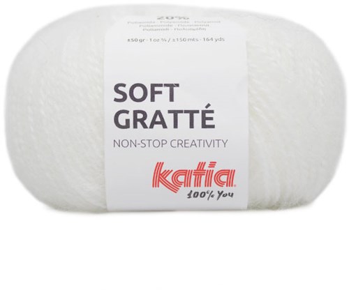 Katia Soft Gratte 060 Weiß
