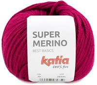 Katia Super Merino 030 Himbeere Rot