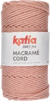 Katia Macramé Cord 116 Lachsrot