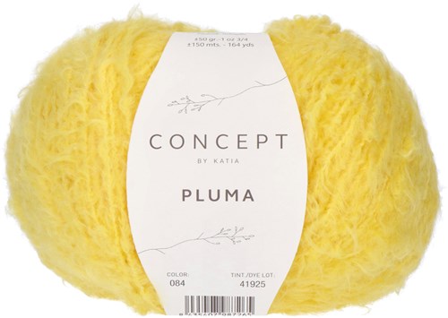 Katia Pluma 084 Zitronengelb