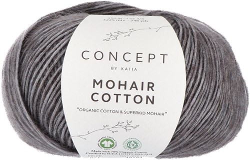 Katia Mohair Cotton 071 Gris