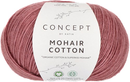 Katia Mohair Cotton 075 Maquillaje