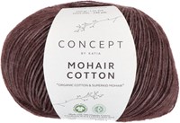 Katia Mohair Cotton 080 Berejena Oscuro