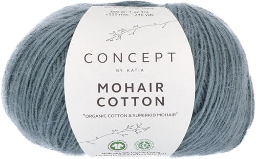 Katia Mohair Cotton 085 Canard