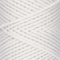 Katia Macramé Cord Fine 200 Weiß-2