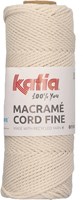 Katia Macramé Cord Fine 206 Naturweiß
