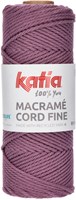 Katia Macramé Cord Fine 212 Perlbrombeer