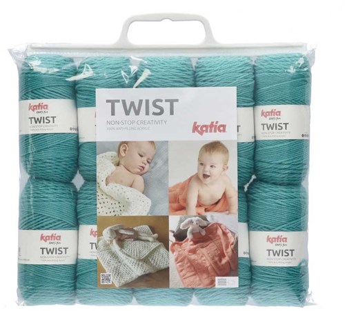 Katia Twist 013 Turquoise (pro 10 Stück)