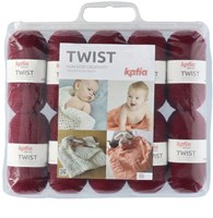Katia Twist 017 Burgundy Red (pro 10 Stück)