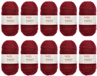 Katia Twist 017 Burgundy Red (pro 10 Stück)-2