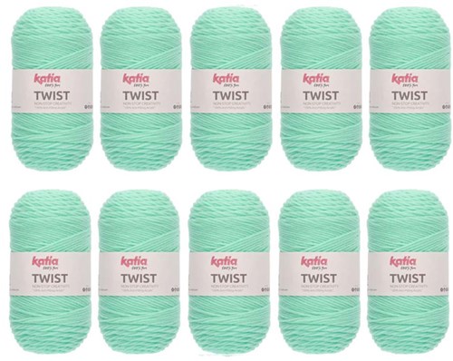 Katia Twist 022 Water Blue (pro 10 Stück)-2