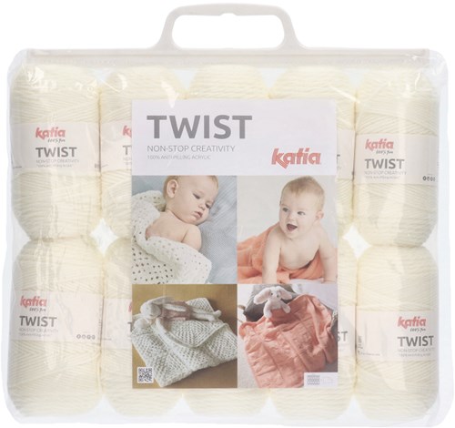 Katia Twist 003 Off-white (pro 10 Stück)