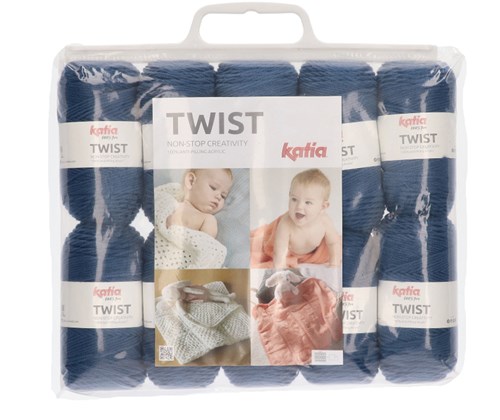 Katia Twist 005 Dark Blue (pro 10 Stück)