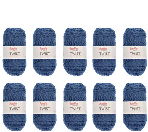 Katia Twist 005 Dark Blue (pro 10 Stück)-2