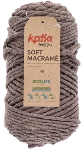 Katia Soft Macramé 500 Bleach Brown