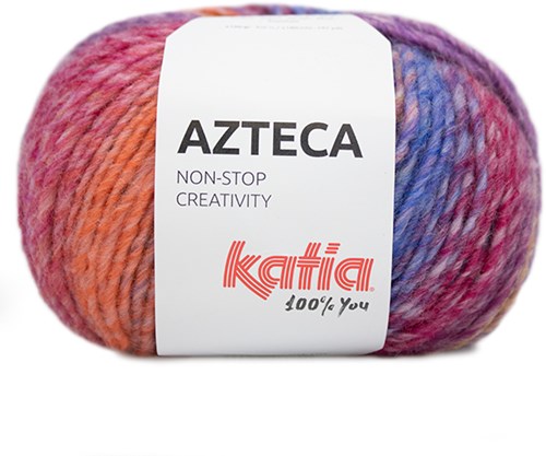 Katia Azteca 7871 Orange/Fuchsia/Grün/Blau/Lila