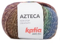 Katia Azteca 7876 Flieder/Grün/Orange/Braun