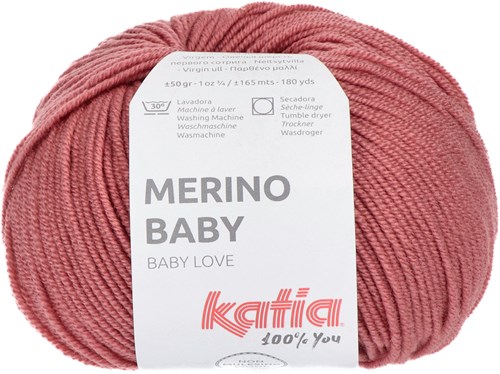 Katia Merino Baby 087 Lachsrot