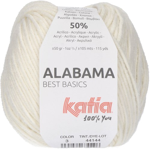 Katia Alabama 003 Naturweiß