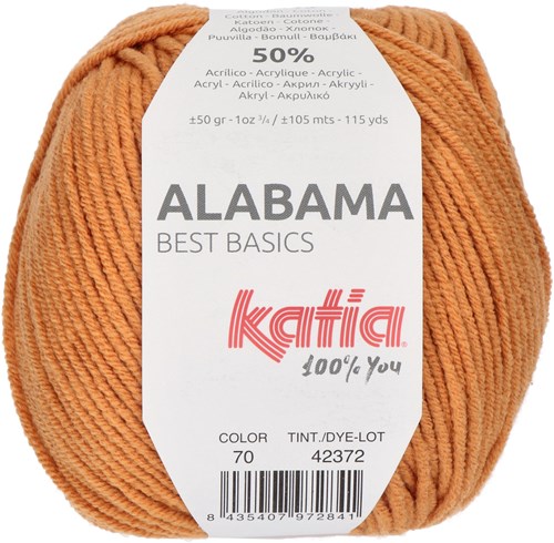 Katia Alabama 070 Ockergelb