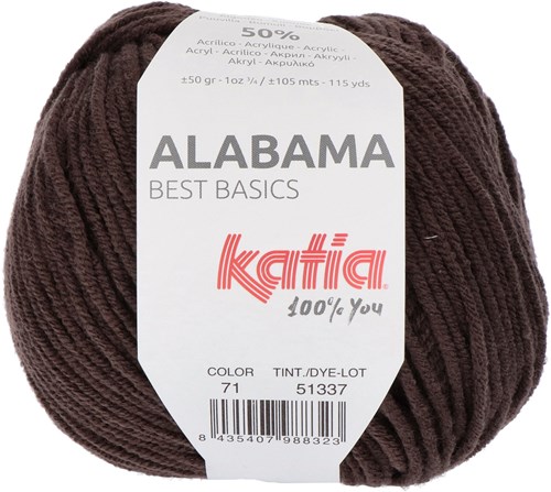 Katia Alabama 071 Dunkelbraun