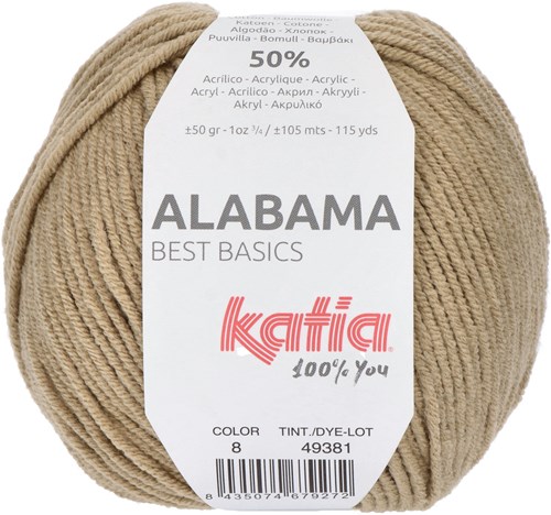 Katia Alabama 008 Dunkelbeige