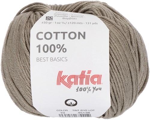 Katia Cotton 100% 010 Steingrau