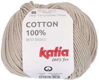 Katia Cotton 100% 014 Perlhellgrau