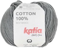 Katia Cotton 100% 015 Mittelgrau