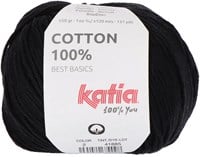 Katia Cotton 100% 002 Schwarz