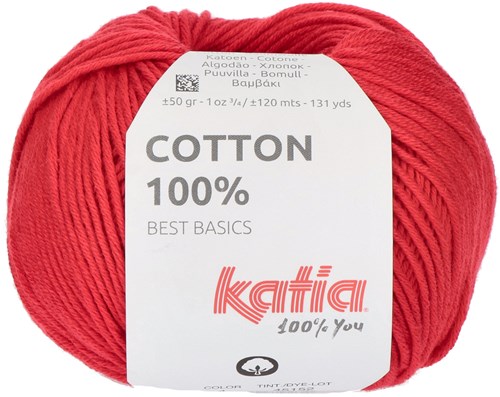 Katia Cotton 100% 004 Rot