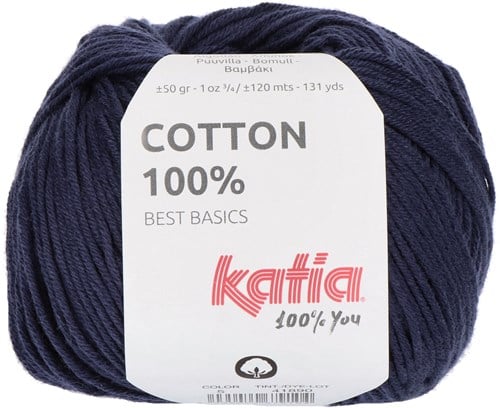 Katia Cotton 100% 005 Sehr dunkelblau