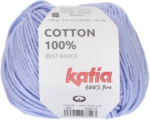 Katia Cotton 100% 065 Sehr helles Flieder