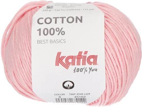 Katia Cotton 100% 008 Sehr helles Rosa