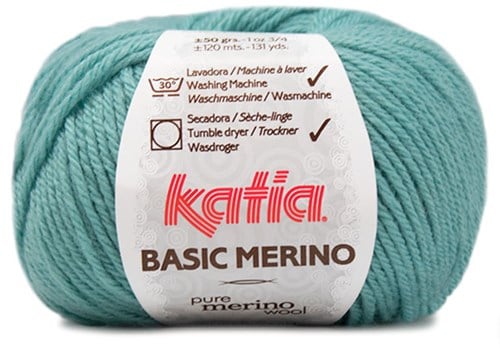 Katia Basic Merino 073 Wasserblau