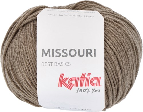 Katia Missouri 008 Dunkelbeige