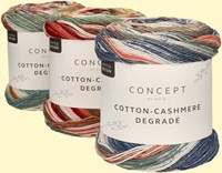Katia Cotton Cashmere Degrade