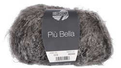 Lana Grossa Più Bella 018 Black-brown - Wollplatz.de