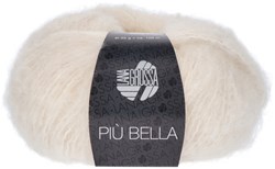 Lana Grossa Più Bella 001 Rohweiß