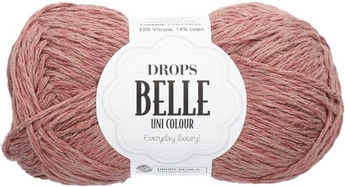 Drops Belle Uni Colour 21 Rosenmandel