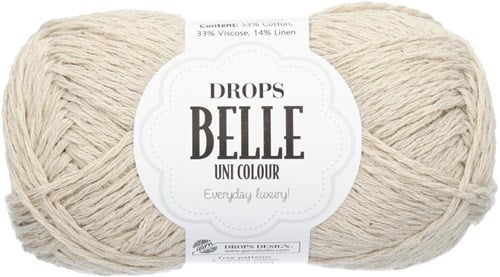 Drops Belle Uni Colour 23 Minzcreme